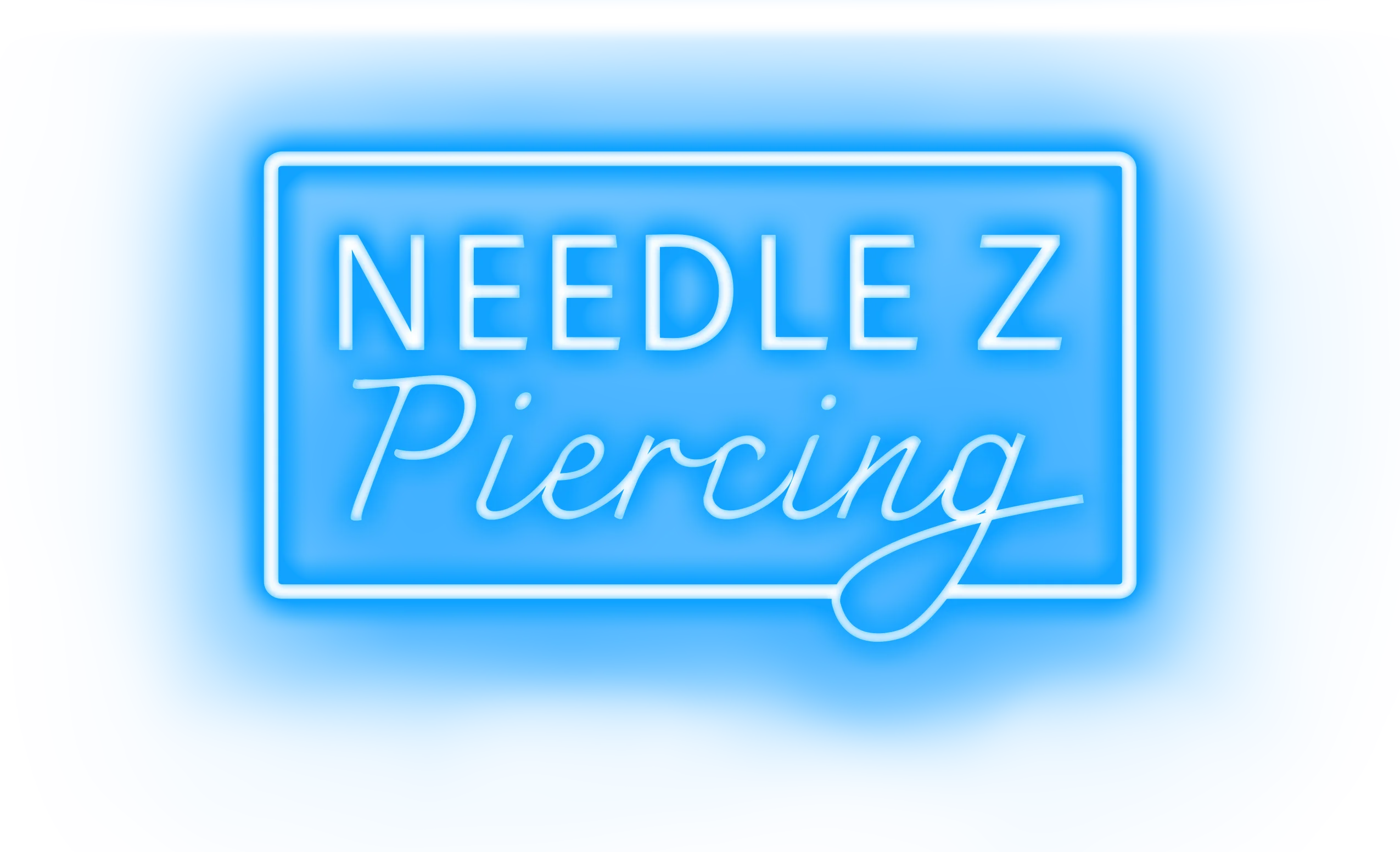 Needle z piercing neon light